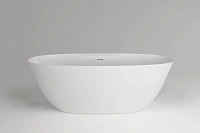 Ванна из искусственного камня Plumberia Selection Veloma, 170 х 75 см, белый матовый, VELOMA 170BO