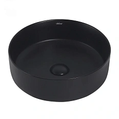 Раковина Abber Bequem 36 см черная матовая