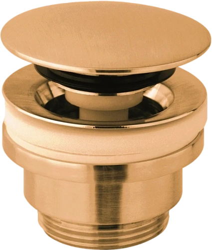 Донный клапан для раковины Paffoni медовое золото брашированное - фото 5