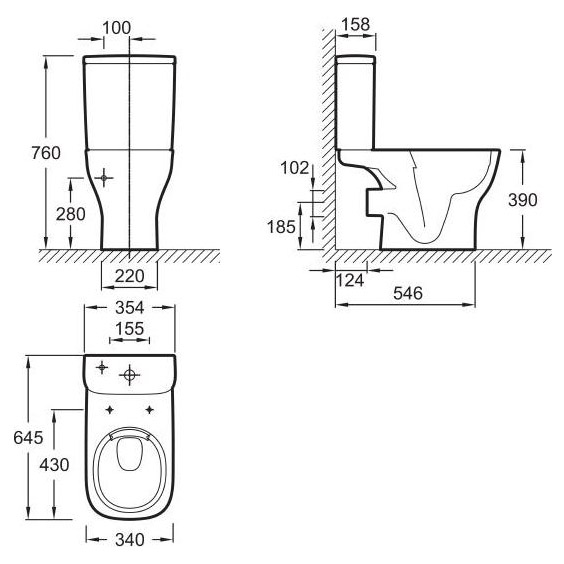 Схема (детальная фотография), с бачком