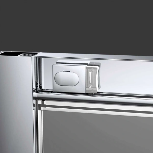 Душевая дверь в нишу Vincea Alpha VDS-3AL2160 см профиль хром (детальная фотография) index_1