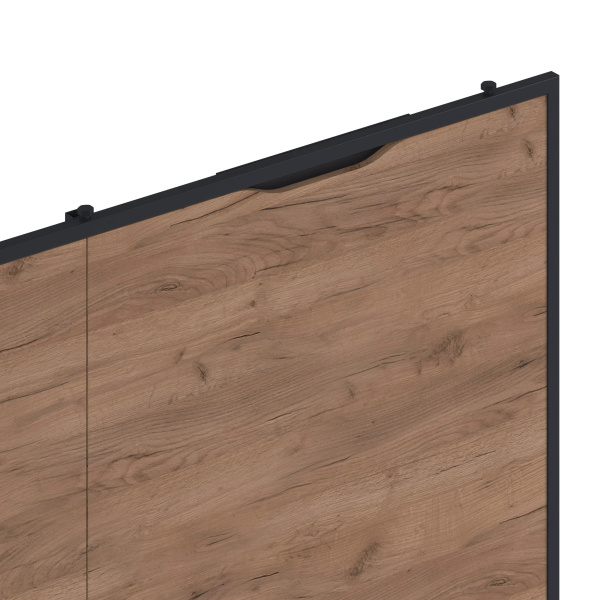 Фронтальная панель 1Marka Grunge Loft 170 см Дуб Крафт золотой GL170CraftGold (детальная фотография) index_1