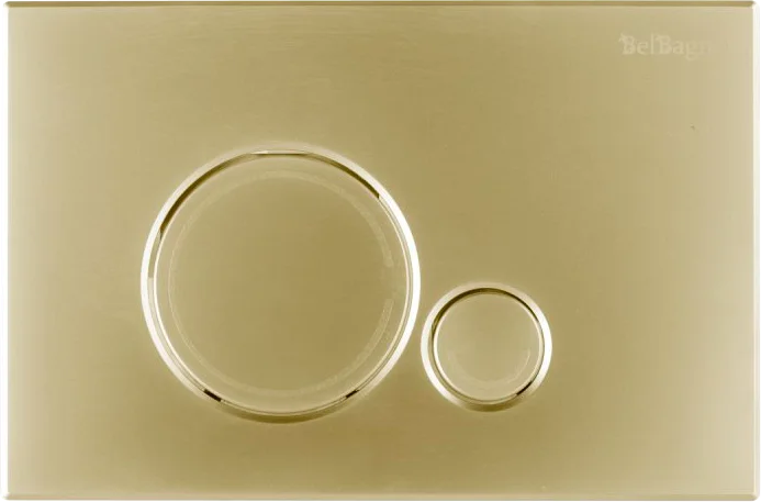 Клавиша смыва BelBagno Sfera золотая BB018-SR-ORO (детальная фотография)