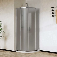 Душевой уголок Vincea City 90х90 см стекло текстурное