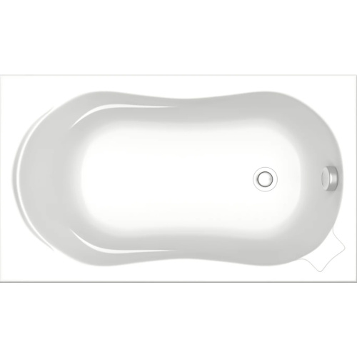Ванна акриловая BAS Кэмерон 120х70 без гидромассажа В 00018 (детальная фотография), акриловые