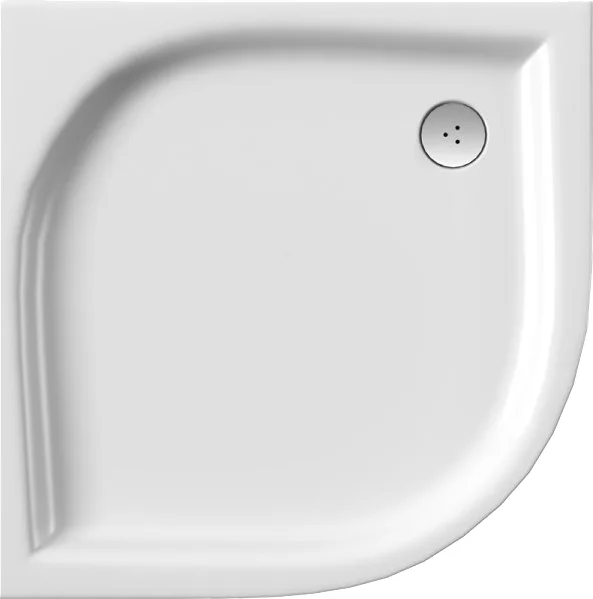 Душевой поддон, цвет белый, Ravak Elipso LA 100 A22AA01210 (детальная фотография)