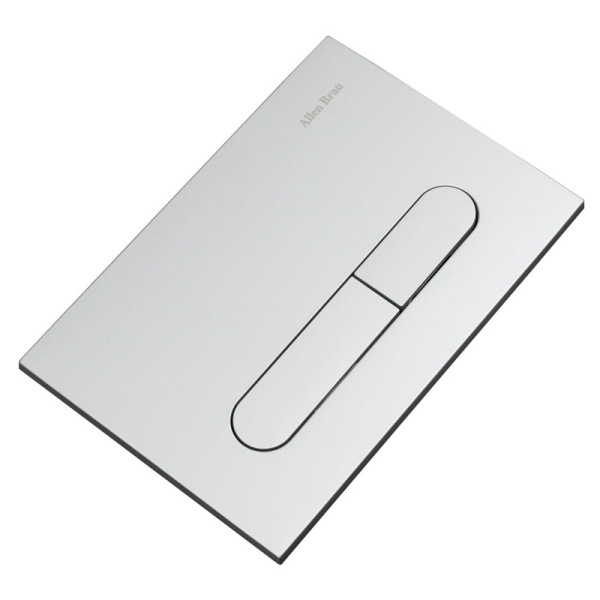 Клавиша смыва Allen Brau хром матовый 9.2PR01.MG (детальная фотография), в наличии