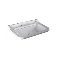 Раковина Kerasan Waldorf 80 см с 3 отверстиями под смеситель