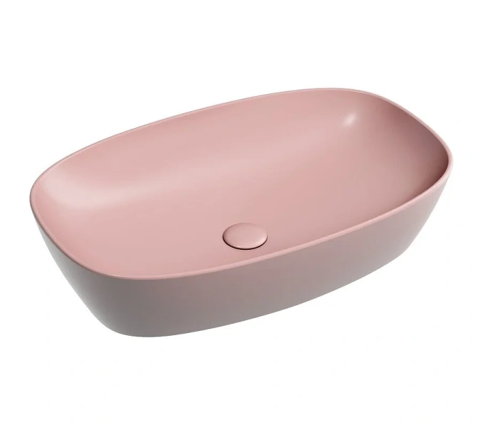 Раковина Ceramica Nova Element 60 см розовая CN6049MP (детальная фотография)