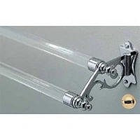 Полотенцедержатель для ванной двойной, цвет светлое золото, Devon&Devon Mayfair