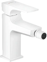 Смеситель для биде Hansgrohe Metropol белый матовый