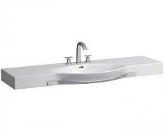 Раковина Laufen Palace 150 см с одним отверстием для смесителя