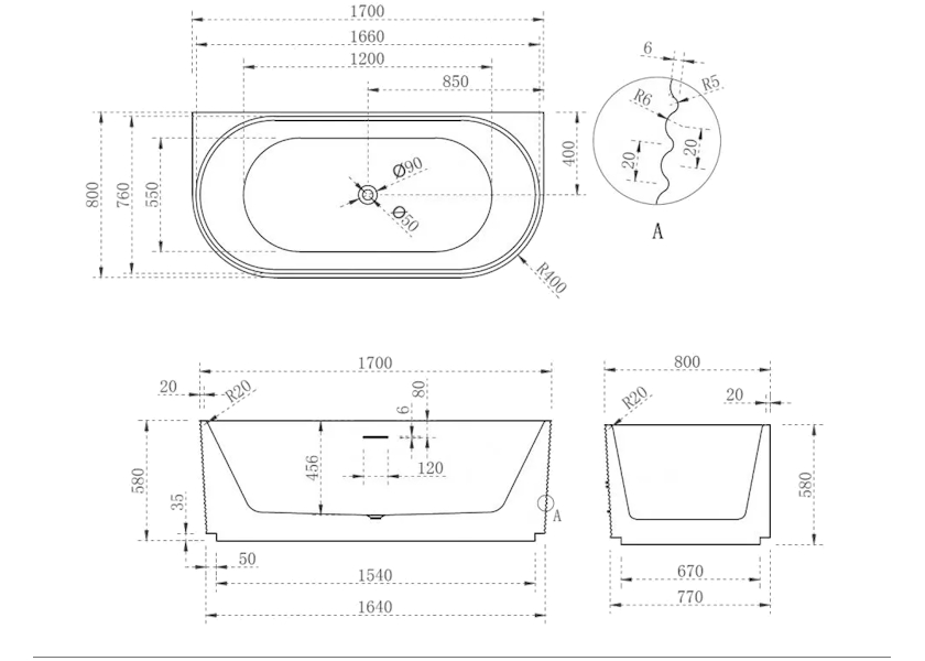 Схема (детальная фотография), полукруглые