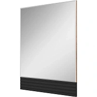 Зеркало Brevita Dakota 80 см черное