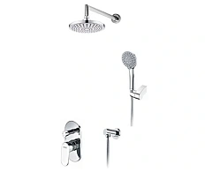 Душевой комплект WasserKRAFT Donau хром