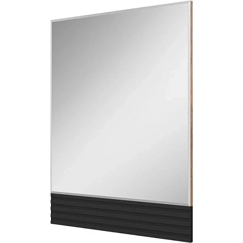 Зеркало Brevita Dakota 80 см черное - фото 3