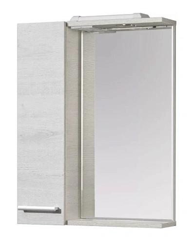 Зеркальный шкаф с подсветкой Акватон Ронда 55 см дуб сомерсет - фото 3