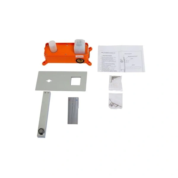 Смеситель для раковины BelBagno Romano с внутренней частью ROM-BLM-CRM (детальная фотография), современные, hi-tech