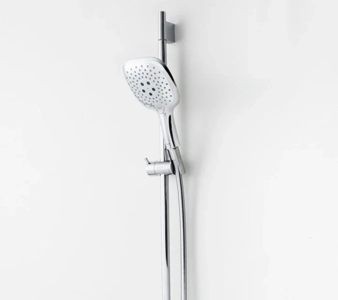 Душевая лейка Hansgrohe Raindance Select 26551 (детальная фотография), хром, белые