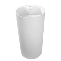 Раковина напольная Montebianco Pisa Rubinetto 45 см белая