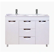 Тумба с раковиной напольная Misty София 120 см