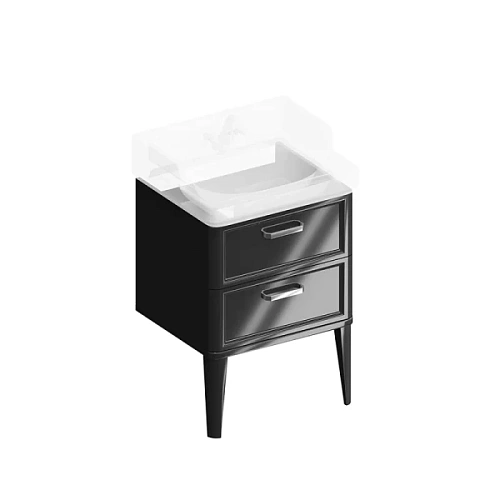 Тумба под раковину напольная Kerama Marazzi Pompei 60 см черная - фото 3