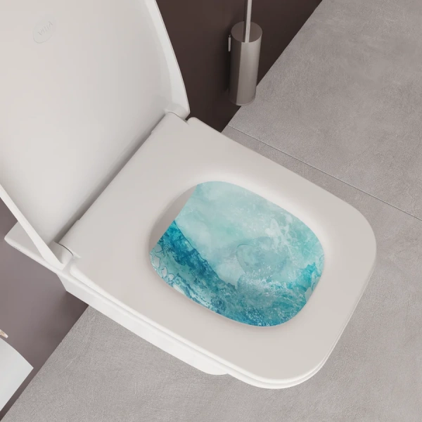 Унитаз подвесной VitrA Zentrum Square квадратный 7484B003-0075 (детальная фотография) index_1