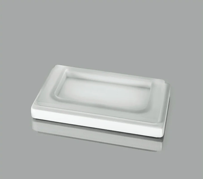 Мыльница Colombo Look белая матовая B1640.BM (детальная фотография), белые