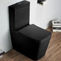 Унитаз компакт Ceramalux N черный матовый