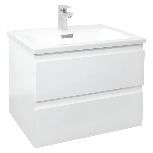 Тумба под раковину подвесная Jacob Delafon Madeleine 60 см белая матовая EB2052-J51 (детальная фотография)