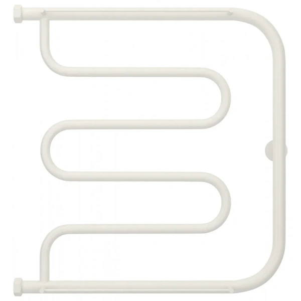 Полотенцесушитель водяной Сунержа Лира+ 60x60 см матовый белый 30-4012-6060 (детальная фотография), белыe