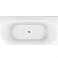 Ванна акриловая Allen Brau Priority 4, 170 х 78 см, слив-перелив в комплекте, правосторонняя, белая матовая, 139778B-MW Matt White, 2.31004.21B