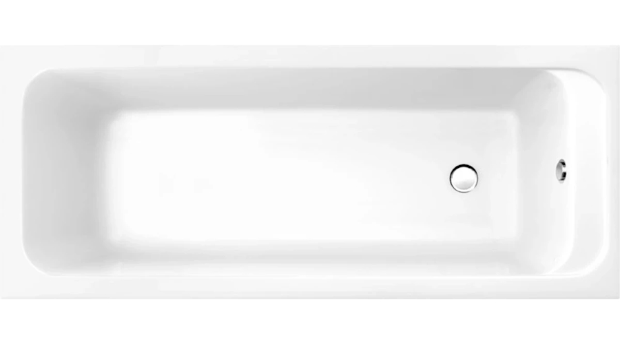 Ванна акриловая Villeroy & Boch Architectura 160х70 см белая UBA167ARA2V-01 (детальная фотография)