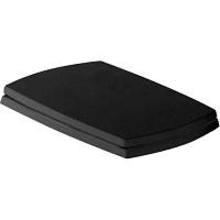 Крышка-сидение с микролифтом Artceram Jazz черная, петли хром