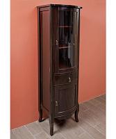 Шкаф, цвет тёмное дерево глянец, фурнитура бронза, La Beaute Marian