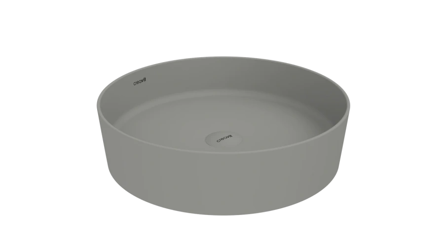Раковина Creavit Loop 45 см серая LP145-00CG00E-0000 (детальная фотография)