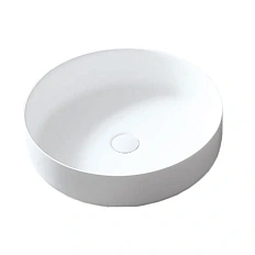 Раковина Vincea 45 см белая матовая