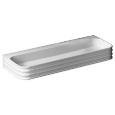 Раковина Abber Stein 80 см подвесная