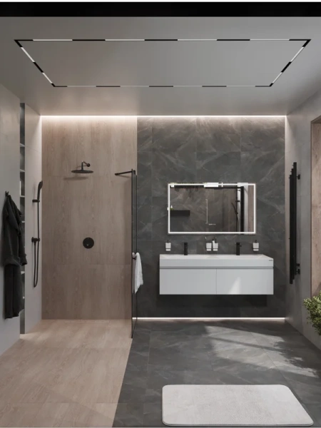 Душевой комплект Am.Pm X-Joy черный FP85A1RH22 (детальная фотография), по запросу