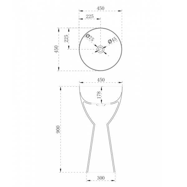 Схема (детальная фотография), 45 см