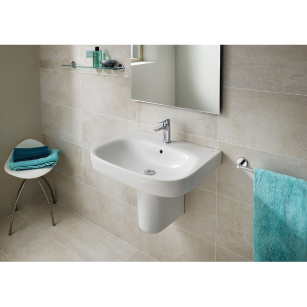 Раковина Roca Debba 50 см белая 32799600Y (детальная фотография), белые