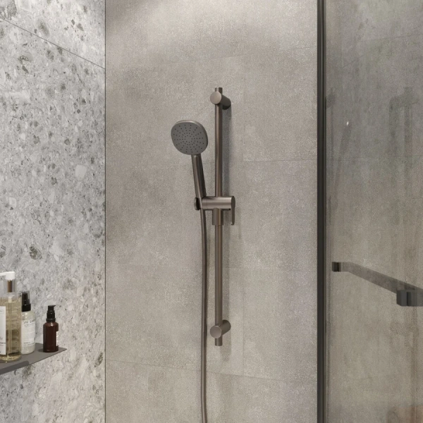 Штанга для душа IDDIS Ray графит RAY70G0i17 (детальная фотография), современные, hi-tech