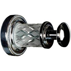 Крючок для ванной Boheme Murano Cristal хром