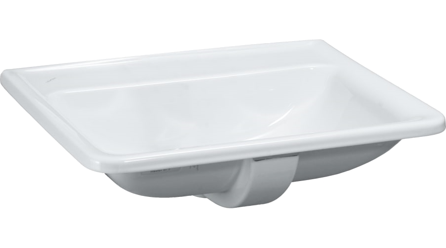 Раковина Laufen Pro 56 см без отверстия под смеситель 8.1396.1.000.109.1 (детальная фотография)