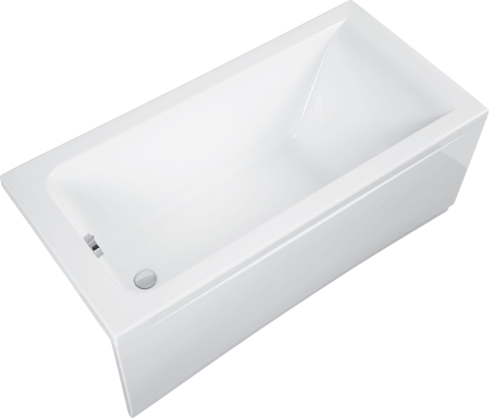 Ванна акриловая Aquanet Bright 145x70 см с каркасом 239668 (детальная фотография), современныe, hi-tech