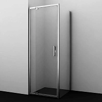 Душевой уголок WasserKRAFT Berkel 80х90 см профиль хром
