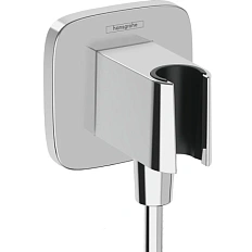 Шланговое подсоединение Hansgrohe FixFit 26887 с держателем