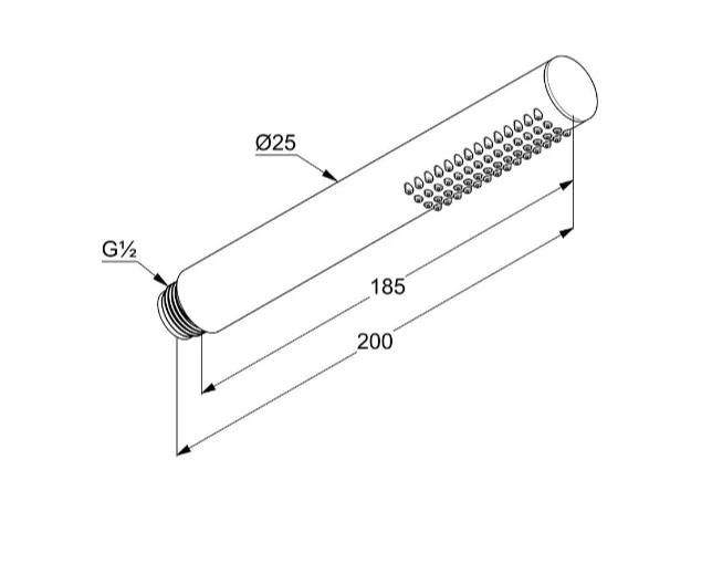 Лейка для душа Kludi Nova Fonte золото брашированное 39120N0-00 (детальная фотография), верхние души