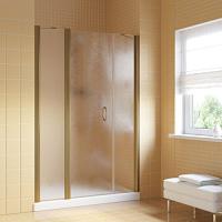 Душевая дверь профиль бронза стекло шиншилла Vegas-glass