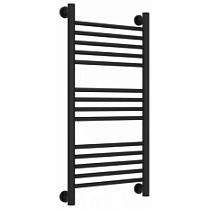 Полотенцесушитель водяной Сунержа Богема+ 40x80 см прямая перемычка, матовый чёрный
